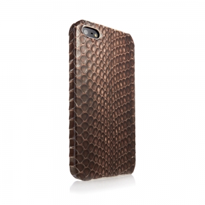  Animal Skins Hard Case Snake Brown for iPhone 5/5S